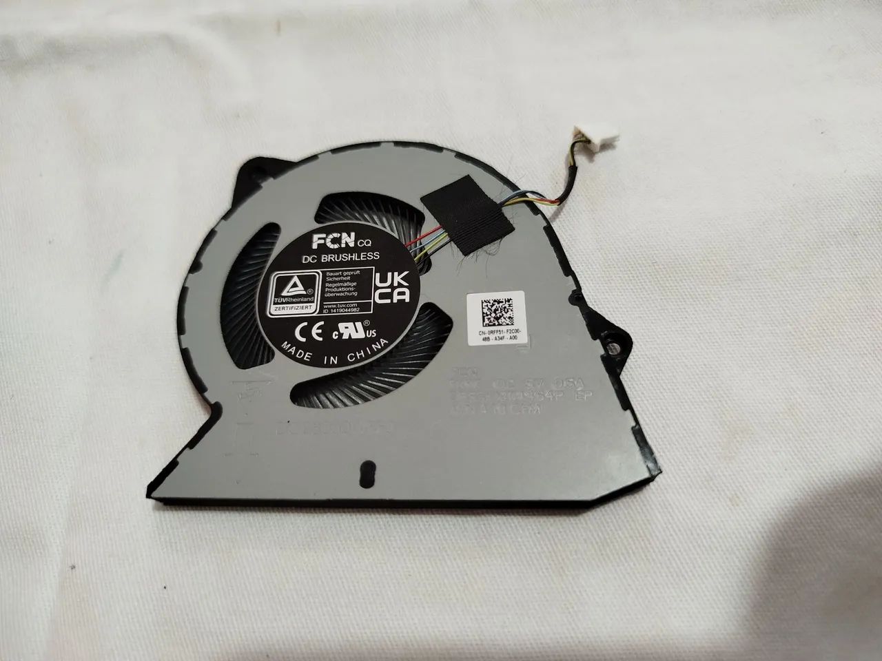 Ventoinha para Notebook Dell Inspiron 15 3520 Original  - Foto 3