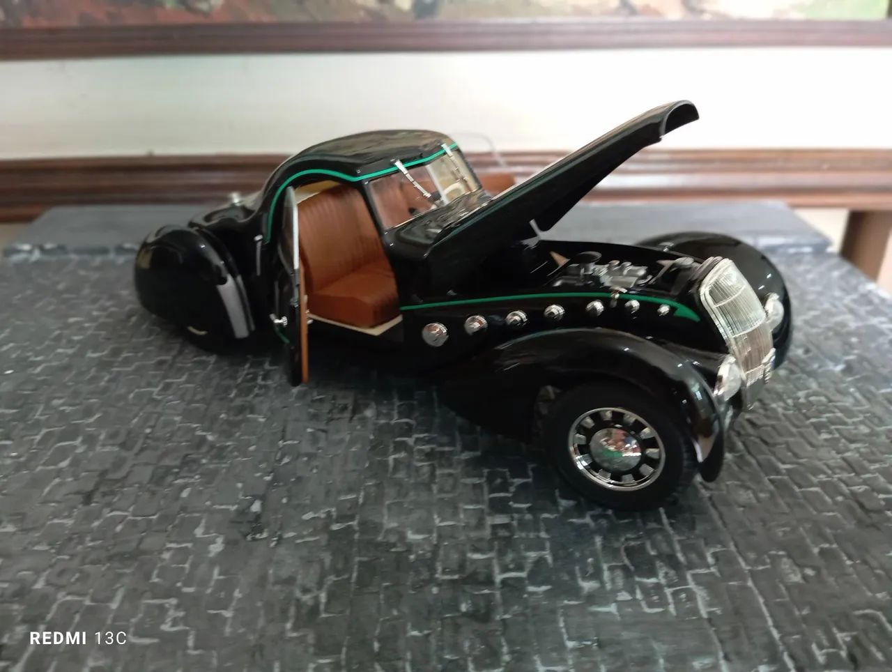 Rara Miniatura Peugeot 302 Darl'Mat Coupé - NOREV - escala 1/18 - Foto 3