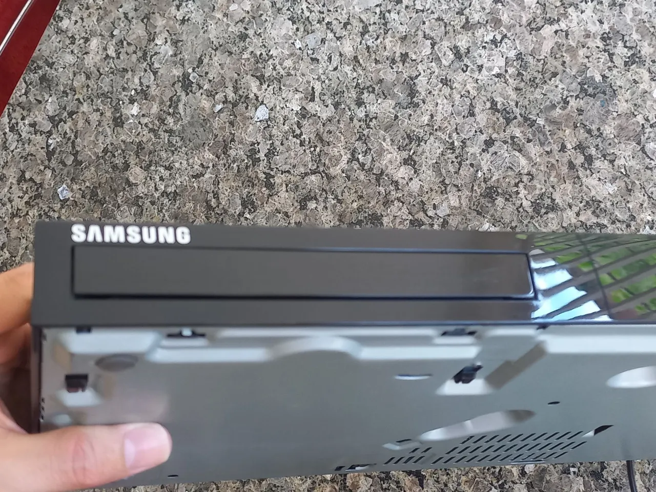 Blu-Ray Player Samsung 3D Black Piano