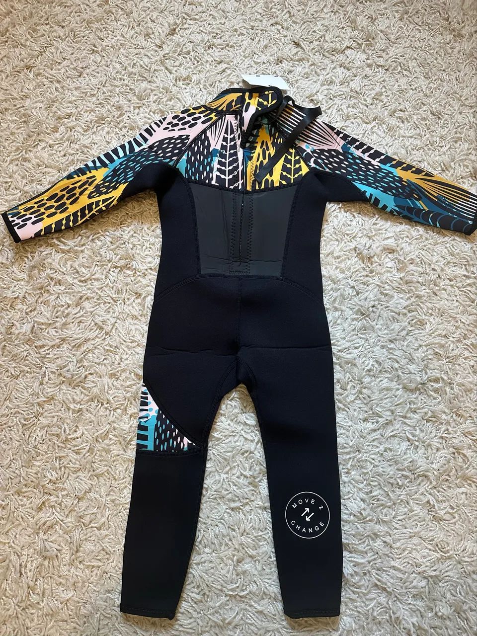 Wetsuit Infantil 4T 3mm Importada - Nova com Etiqueta | Move 2 Change (Austrália) - Foto 2