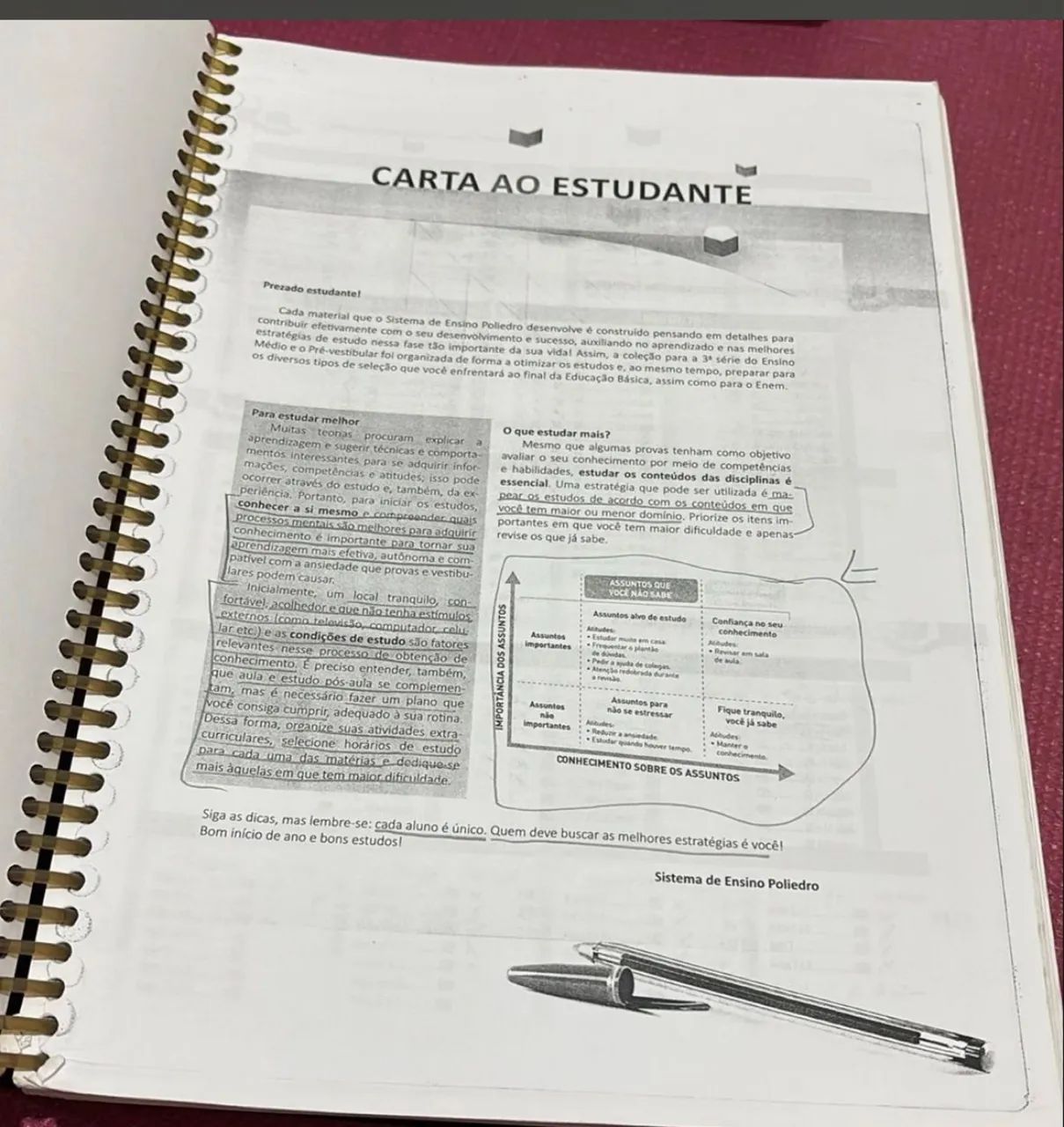 Cópia Caderno Med 1 Poliedro  - Foto 5