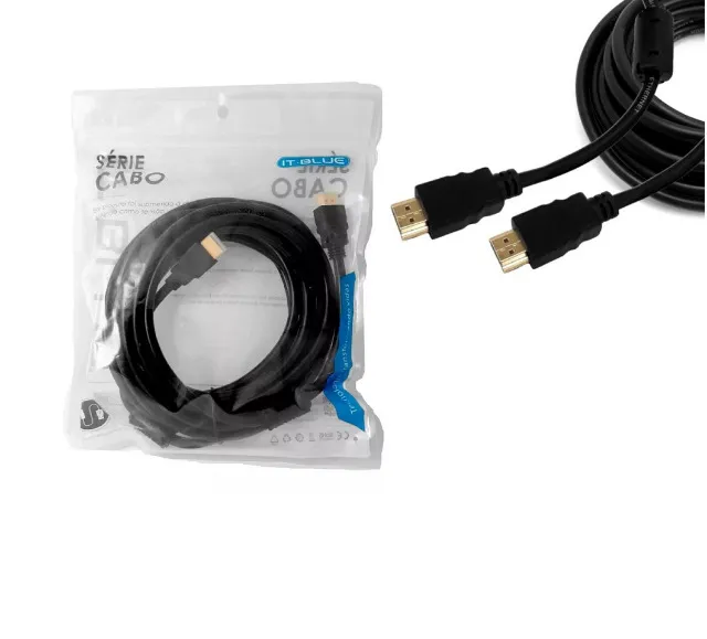 Cabo Hdmi 5 Metros Full HD 1080P
