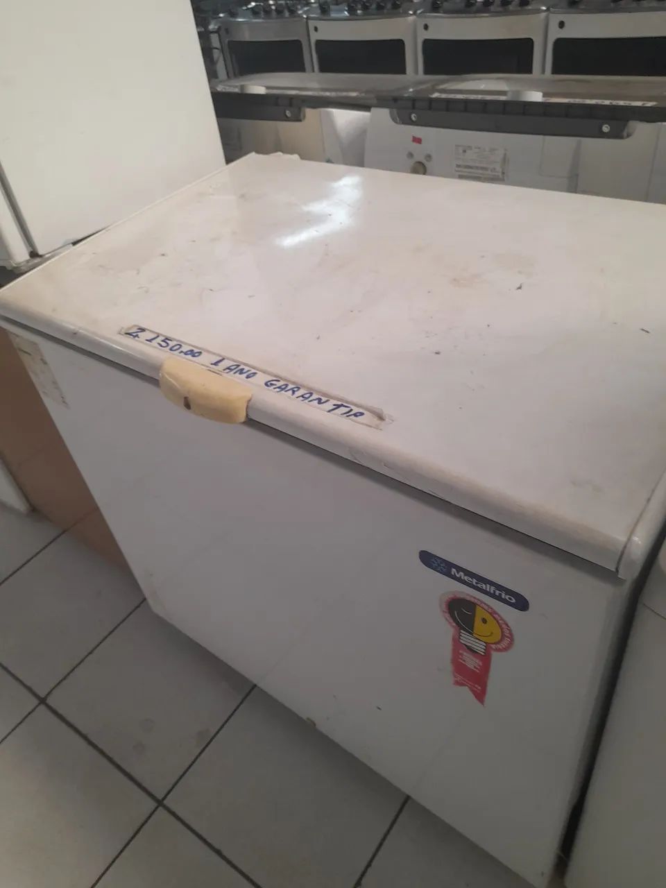 Freezer Horizontal Metalfrio 1 ano de garantia 