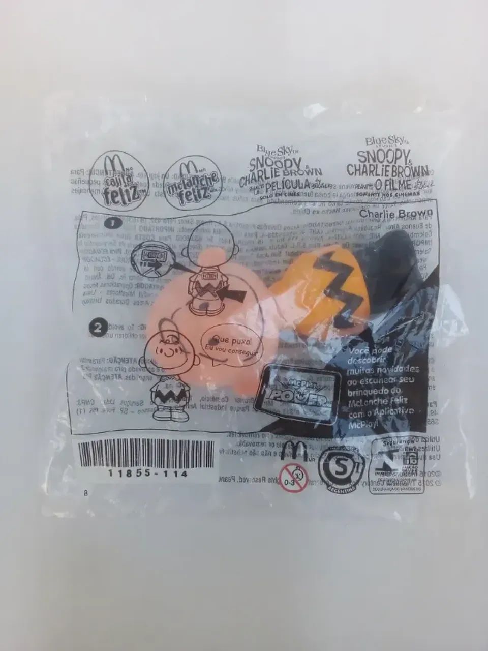 Promocional Mcdonalds Turma do Snoopy Charlie Brown Lacrado 2016