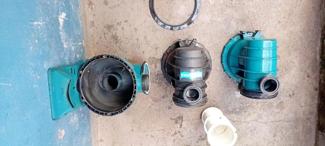 Corpo Plástico da bomba com Pré-Filtro Sodramar Bm Bmc 200  3 unidades  Usados Estado ok - Foto 6