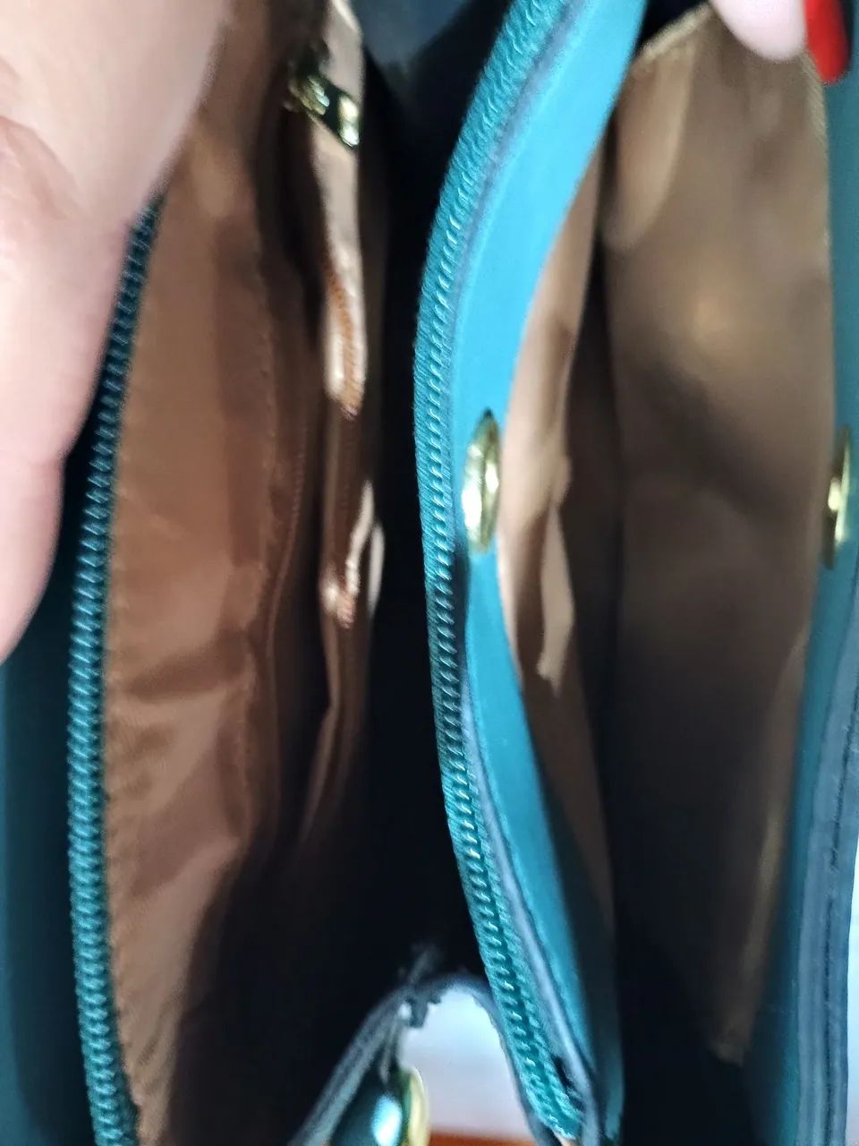 Bolsa feminina courino verde - Foto 2