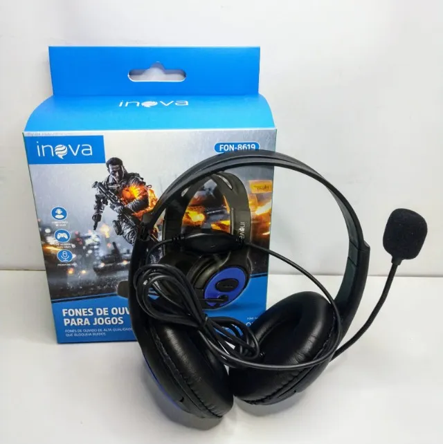 FONE DE OUVIDO HEADSET COM MICROFONE - ENTREGA GRATIS