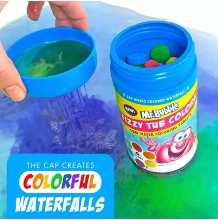 150 pastilhas coloridas para banho sem cheiro Importado  - Foto 2