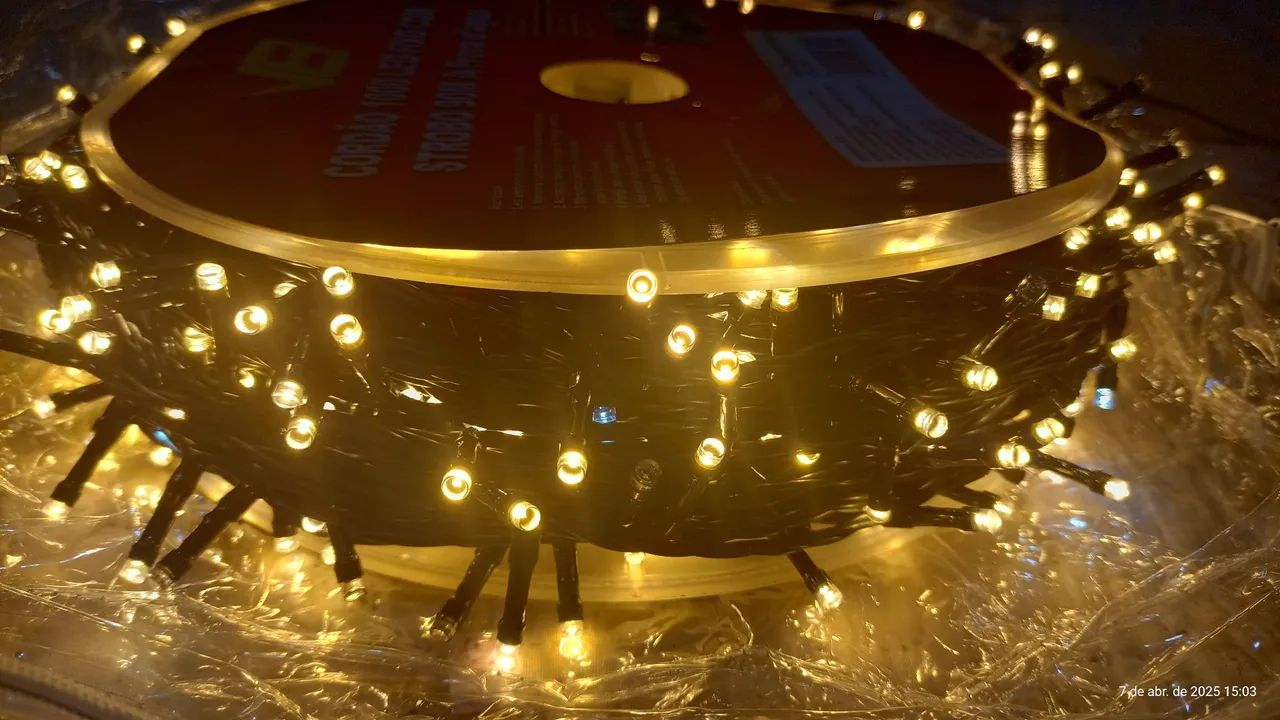 Cordão de LED 1000 Leds 90 Metros  a prova d agua - Foto 2