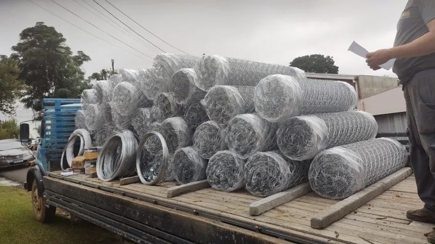 TELA GALVANlZADO MaIha75/80 Fio14 ALAMBRADO ESPORTIVO