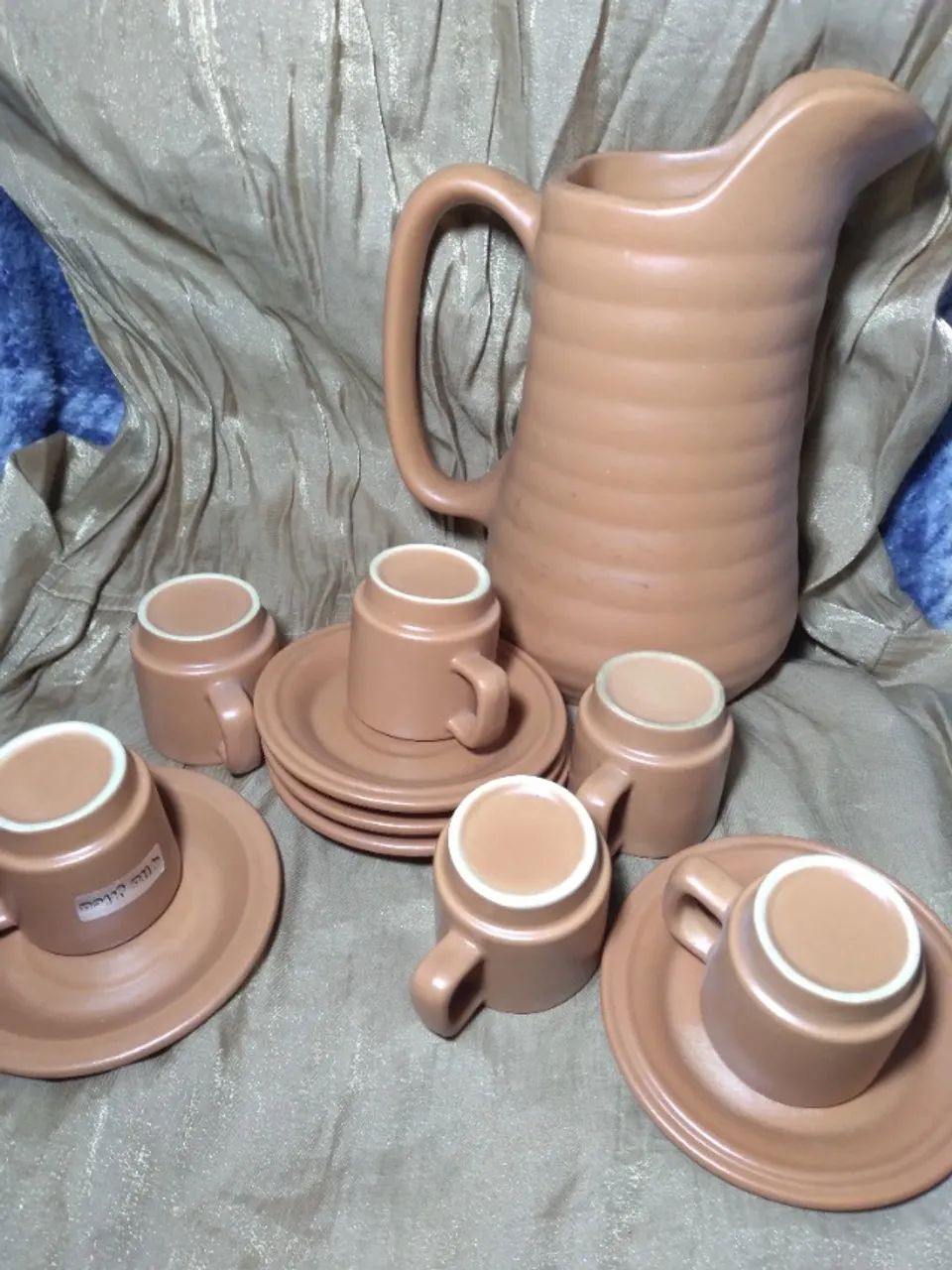 Conjunto   de xícaras  e jarra  - Foto 6