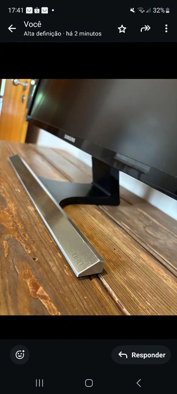 Monitor UHD Samsung 28" 4K, 1ms, HDMI, DP, Preto e cinza, Série UE5 - Foto 4