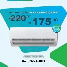 LIMPEZA, HIGIENIZAÇÃO E INSTALAÇÃO DE AR CONDICIONADO