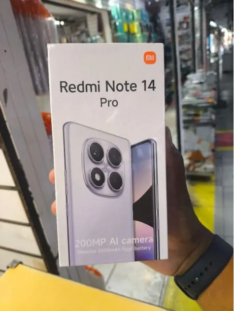 Xiaomi Redmi Note 14 Pró 4G NFC 256GB 8GB RAM Lacrados