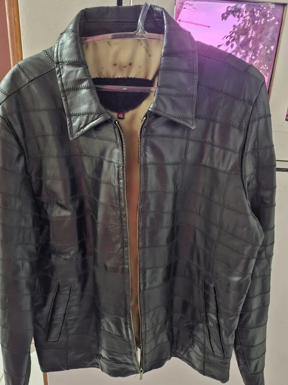 Jaqueta de Couro Masculina