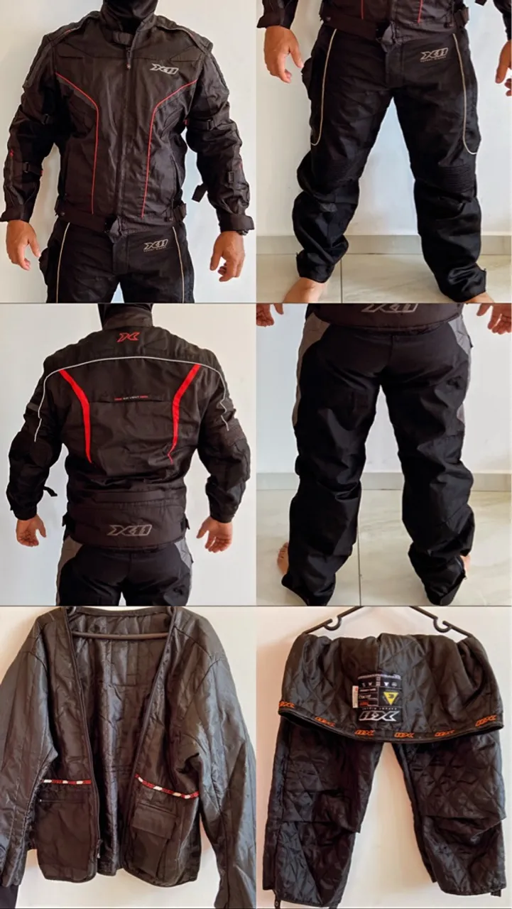 Conjunto de Roupa para Motociclista X11