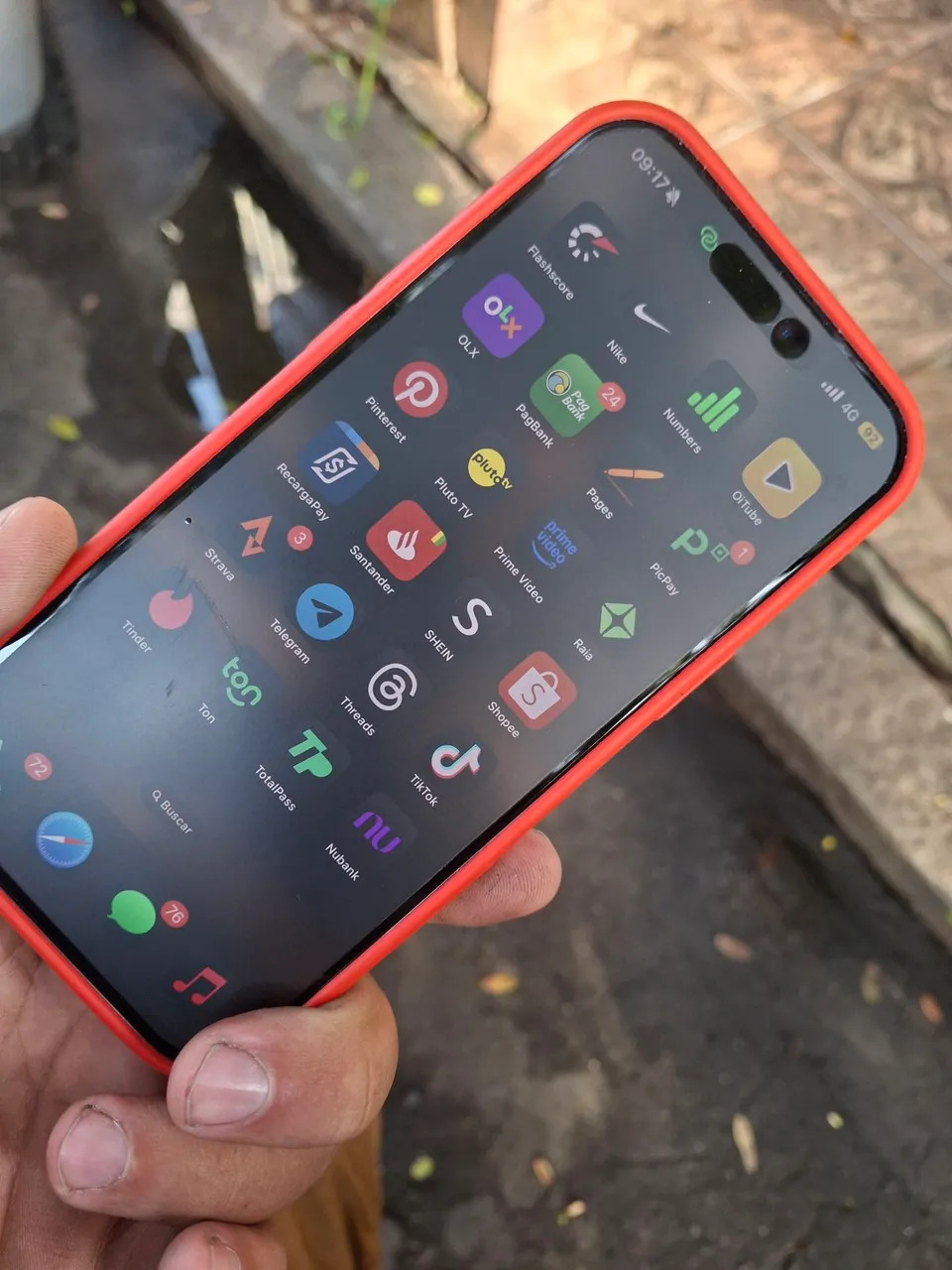 Iphone 16 pro max, impecável. Com 2 semanas de uso.