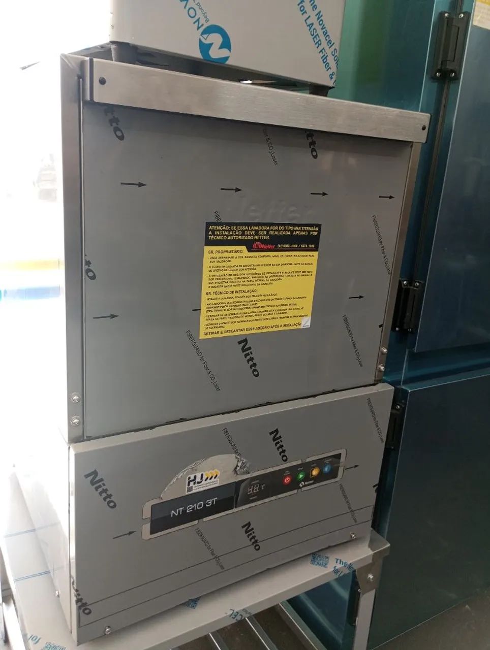 NZ. Lavadora de louças industrial NETTER 