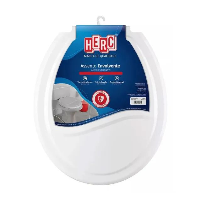 Assento Sanitário Oval Soprano Ideale Branco Herc - Foto 3