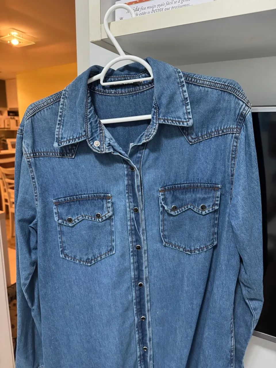 Vestido Jeans de manga comprida animale 