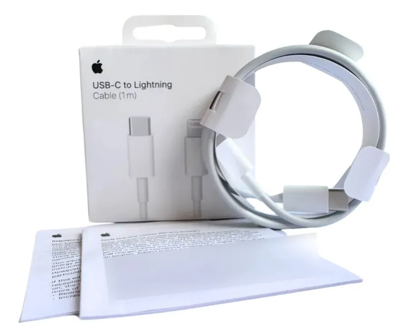 Cabo 100% Original Apple iPhone Tipo C Lightning 1 Metro