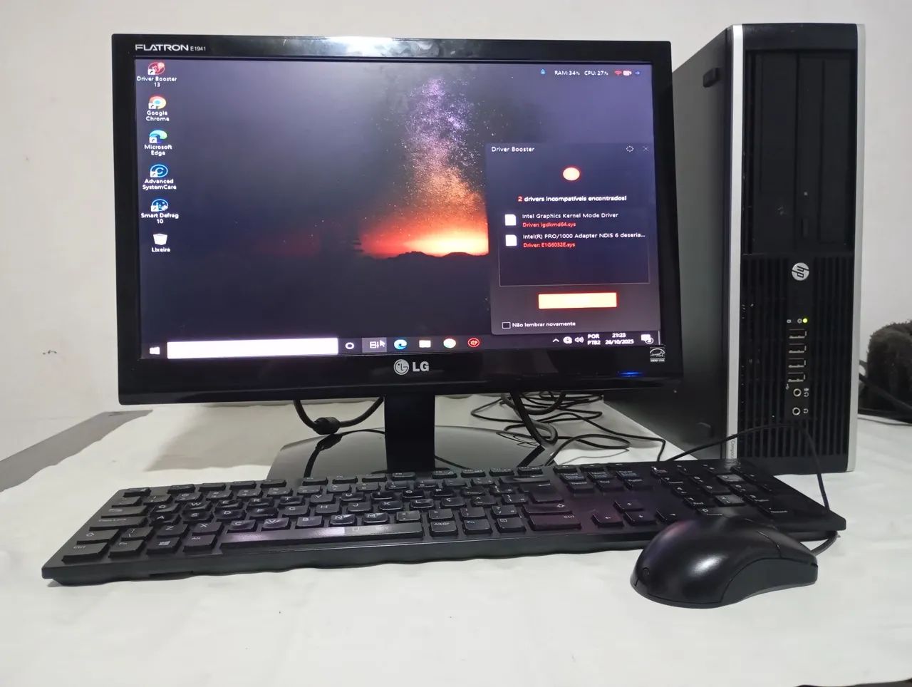 Computador HP com garantia. Proc. I5 super rápido. Leia a descrição! 64363329570307120