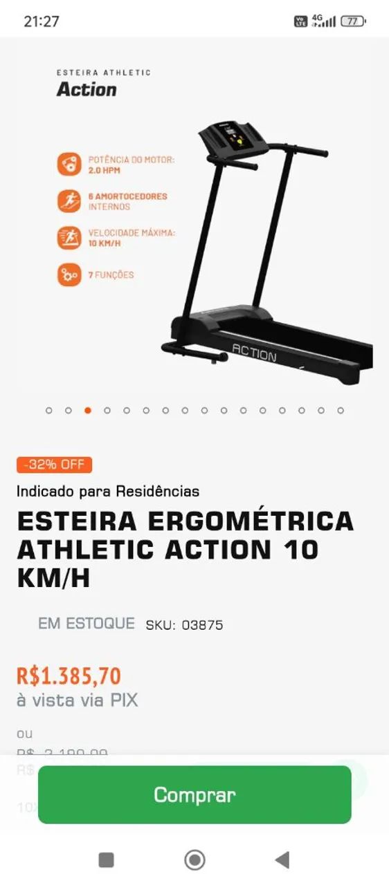 Esteira ergométrica  - Foto 4