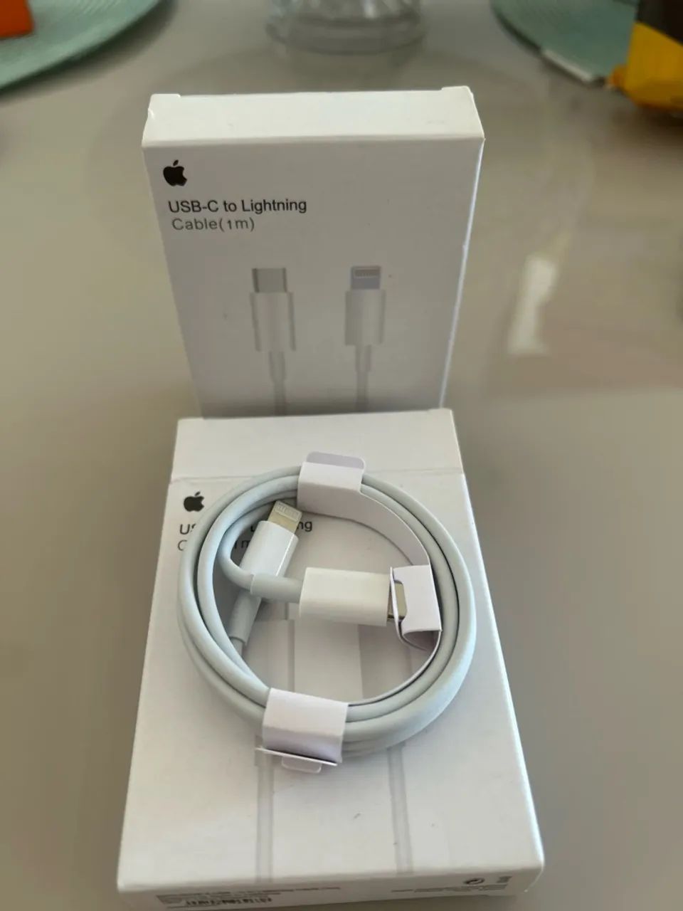 Cabo USB-C para Lightning Apple (1m) - Foto 4