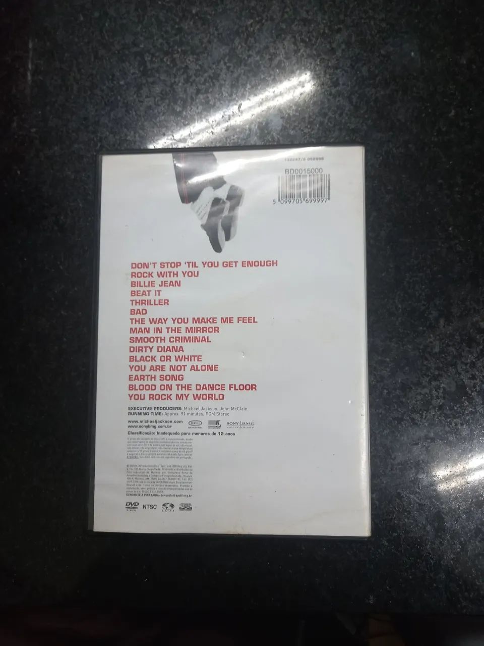 DVD Michael Jackson Number Ones original  - Foto 3