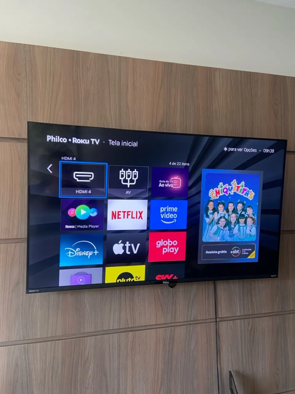 TV SMART 50 4K UHD Roku TV