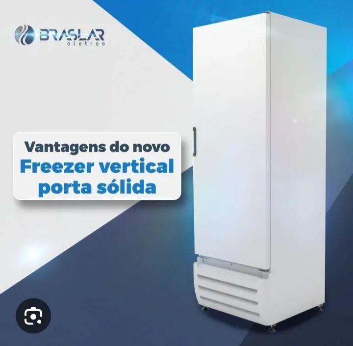 NZ. Freezer vertical 500 litros BRASLAR