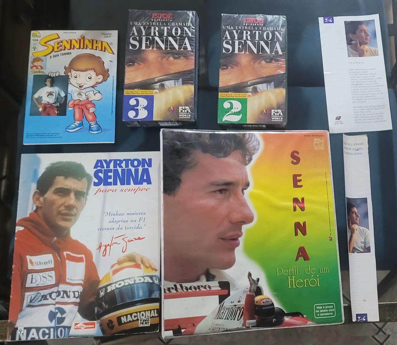 Coleção Ayrton Senna - Raridades para fãs!