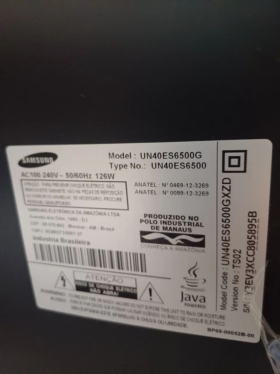  LEIA!TV Samsung smart polegadas. - Foto 3