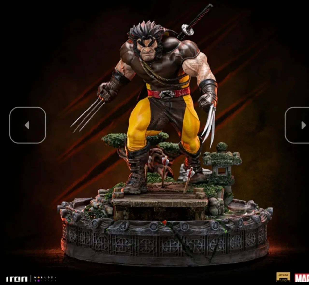 Wolverine Unleashed Deluxe Iron Studios - Foto 3