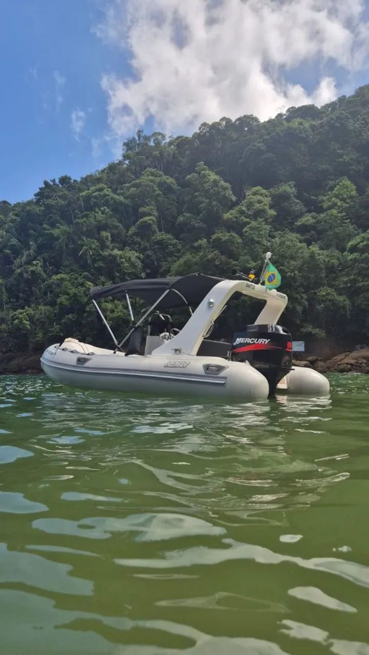 Bote inflável SR 4.0 Targa + Mercury 50 HP - Foto 8