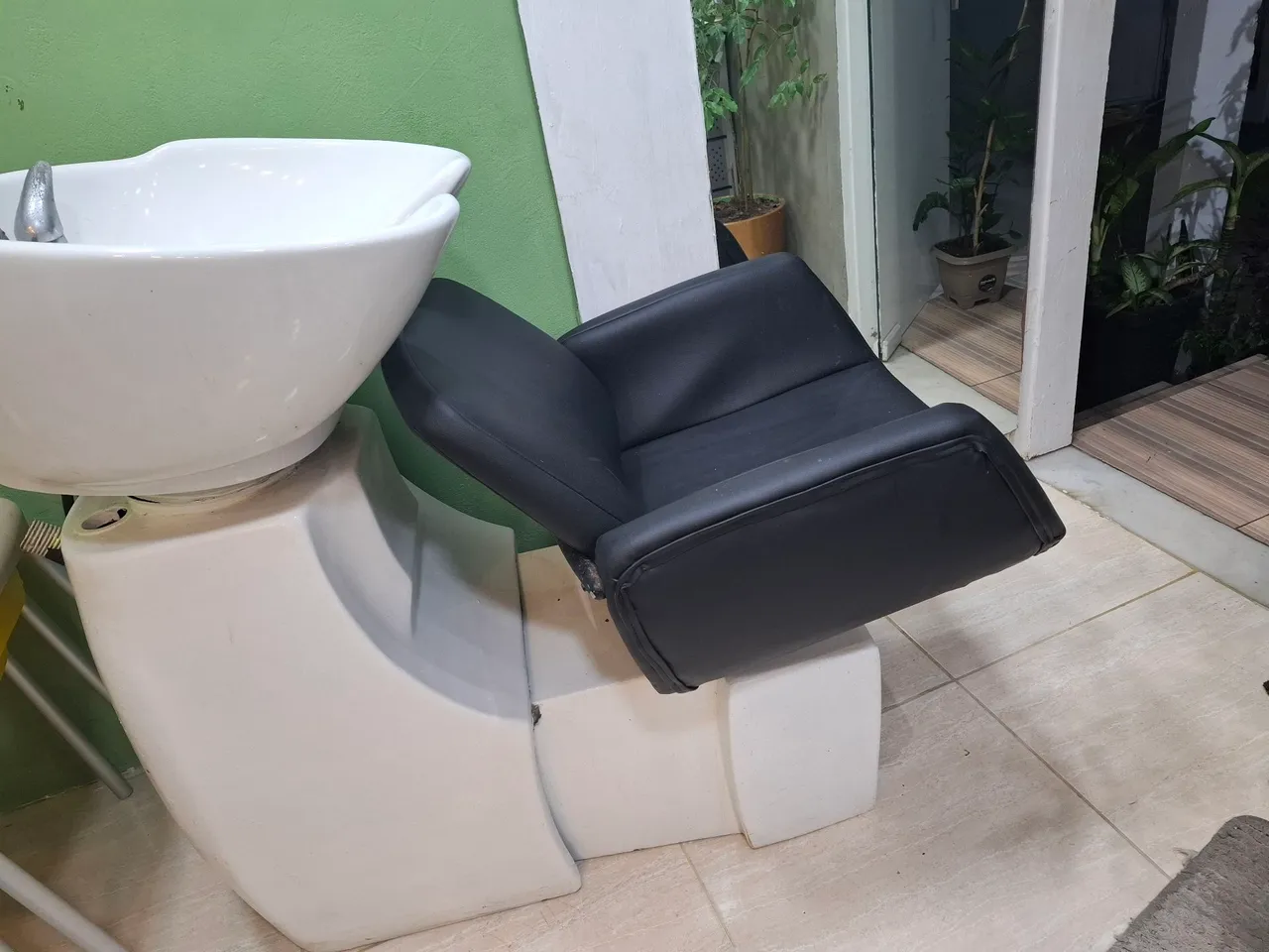 Lavatório para salão de beleza