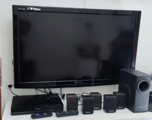 BARBADA TV Panasonic Viera 42 LCD com Home Theater - Essa semana - Foto 2