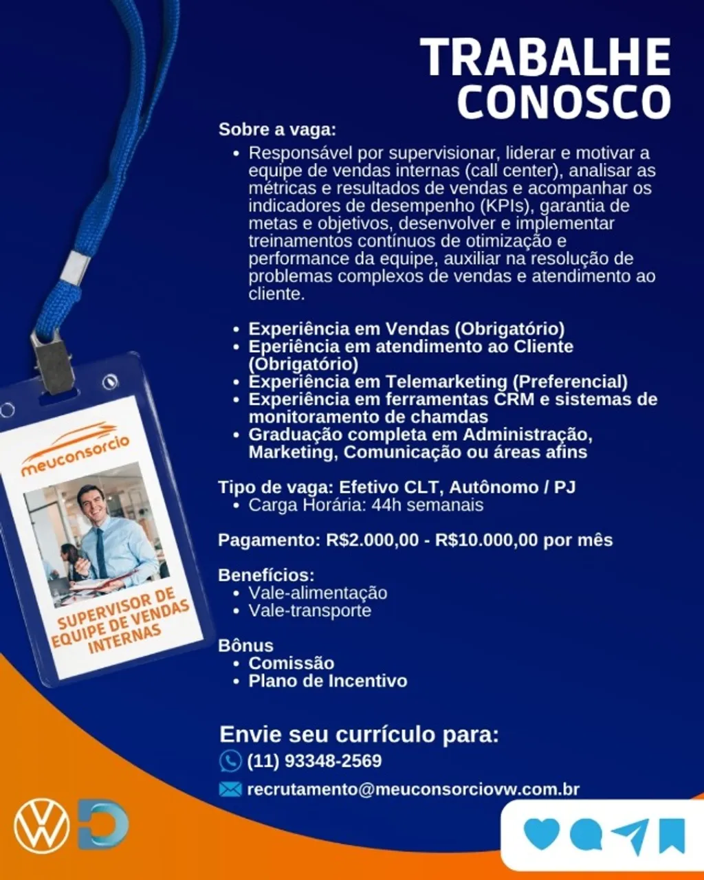 Supervisor Comercial 