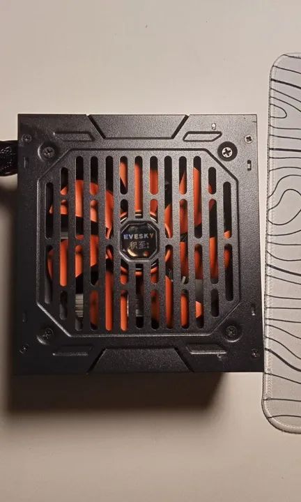 Fonte de alimentação para jogos atx 6pin Newst 700W ATX 80 plus real 500w EVESKY  - Foto 2