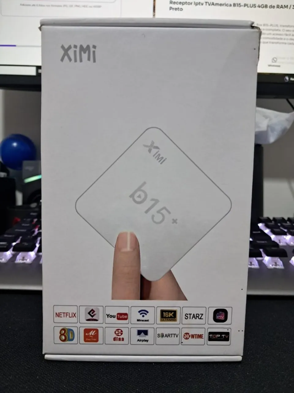 Ximi B15+ tv smart netflix youtube