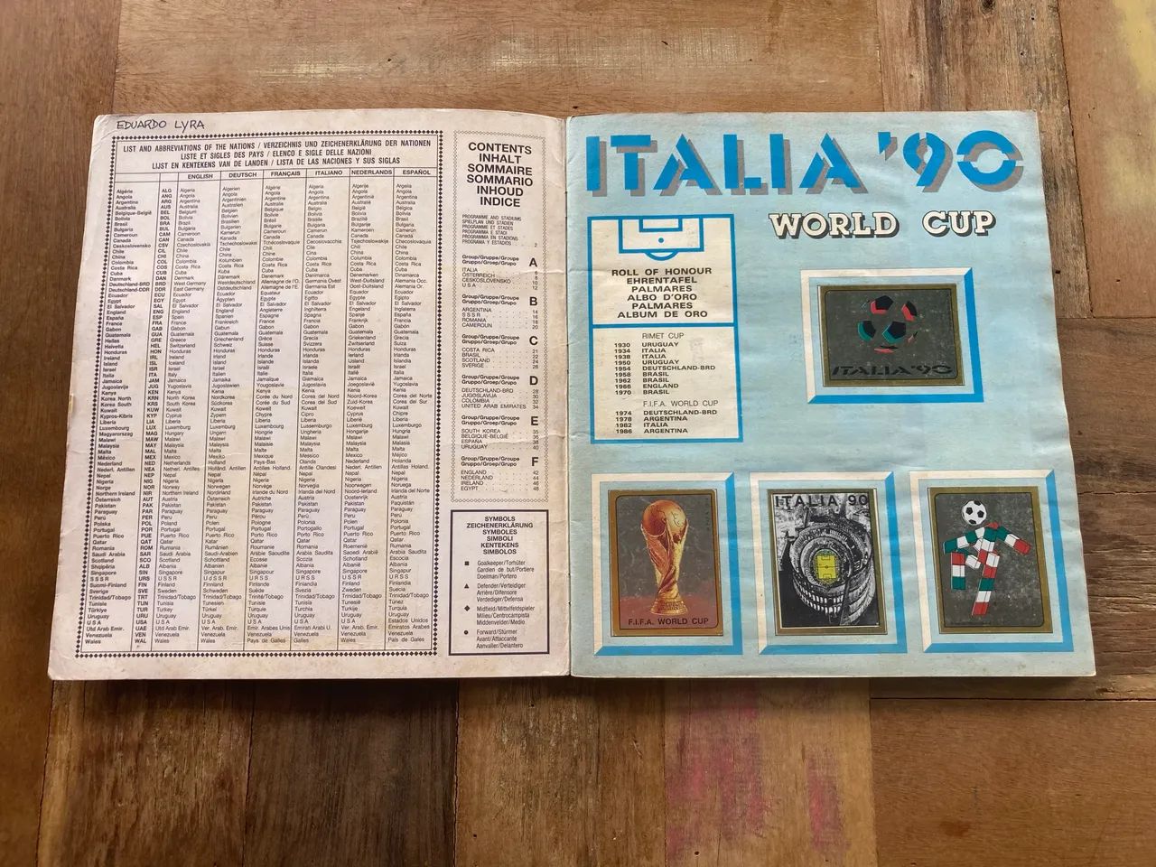 Álbum Copa 1990 - oficial Panini completo  - Foto 2