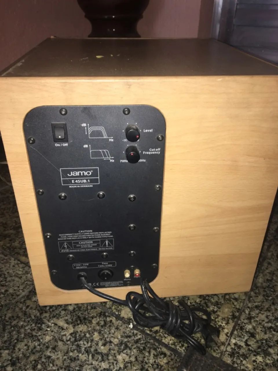 Caixa de Som Subwoofer Jamo E4SUB.1 - Foto 2