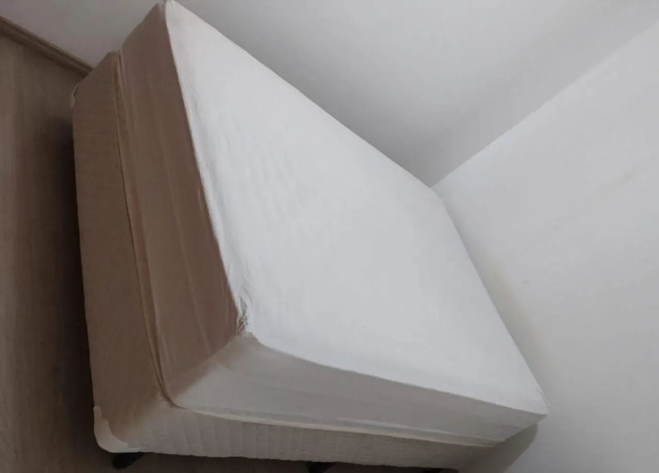 Cama Box de casal com colchão - Foto 2