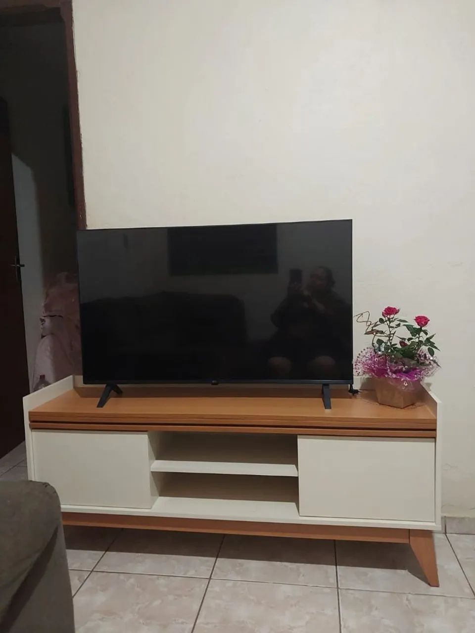 Rack para TV com design moderno