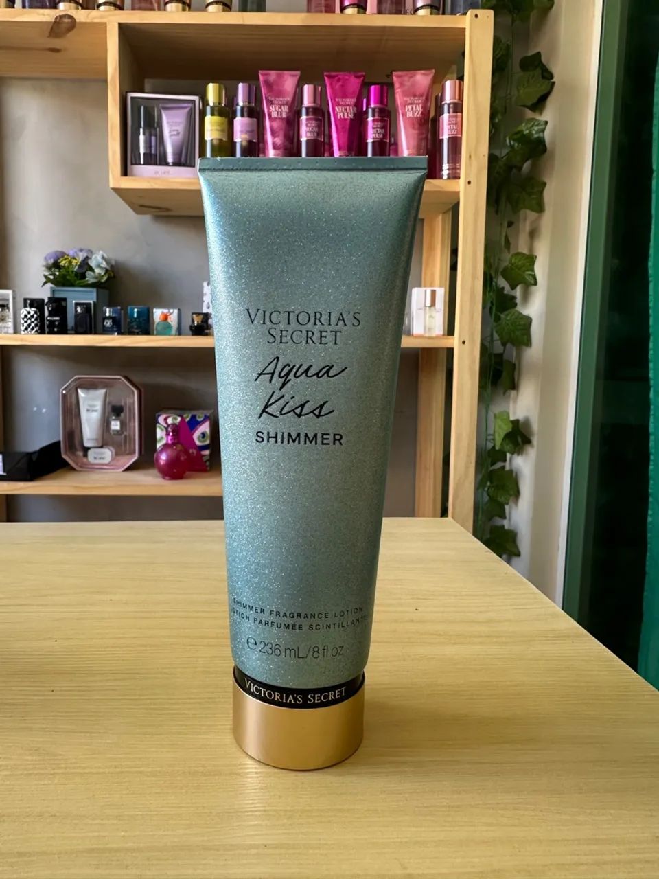 Loção Corporal Victoria's Secret Aqua Kiss Shimmer