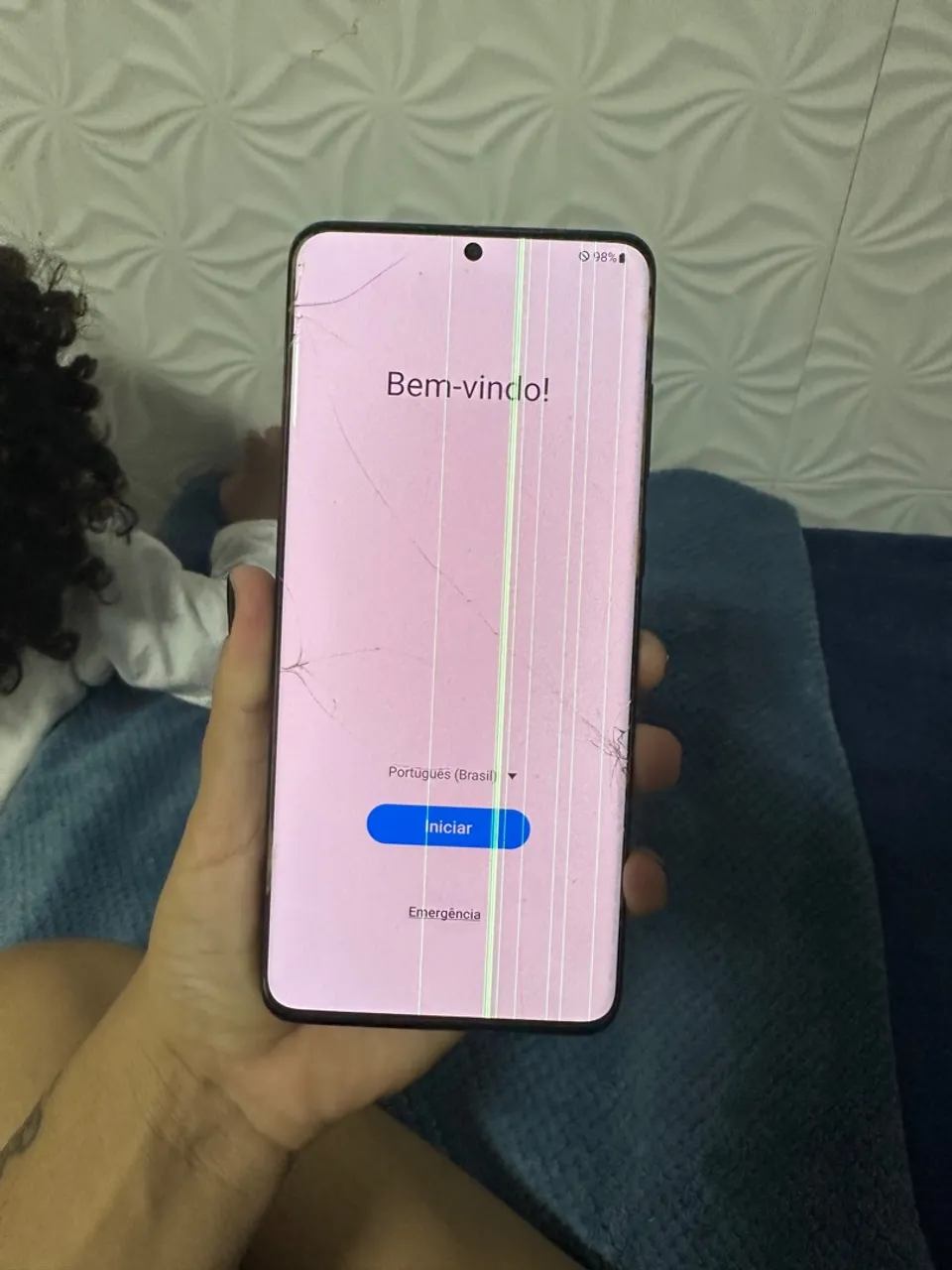 Tela Samsung Danificada - Necessita Troca