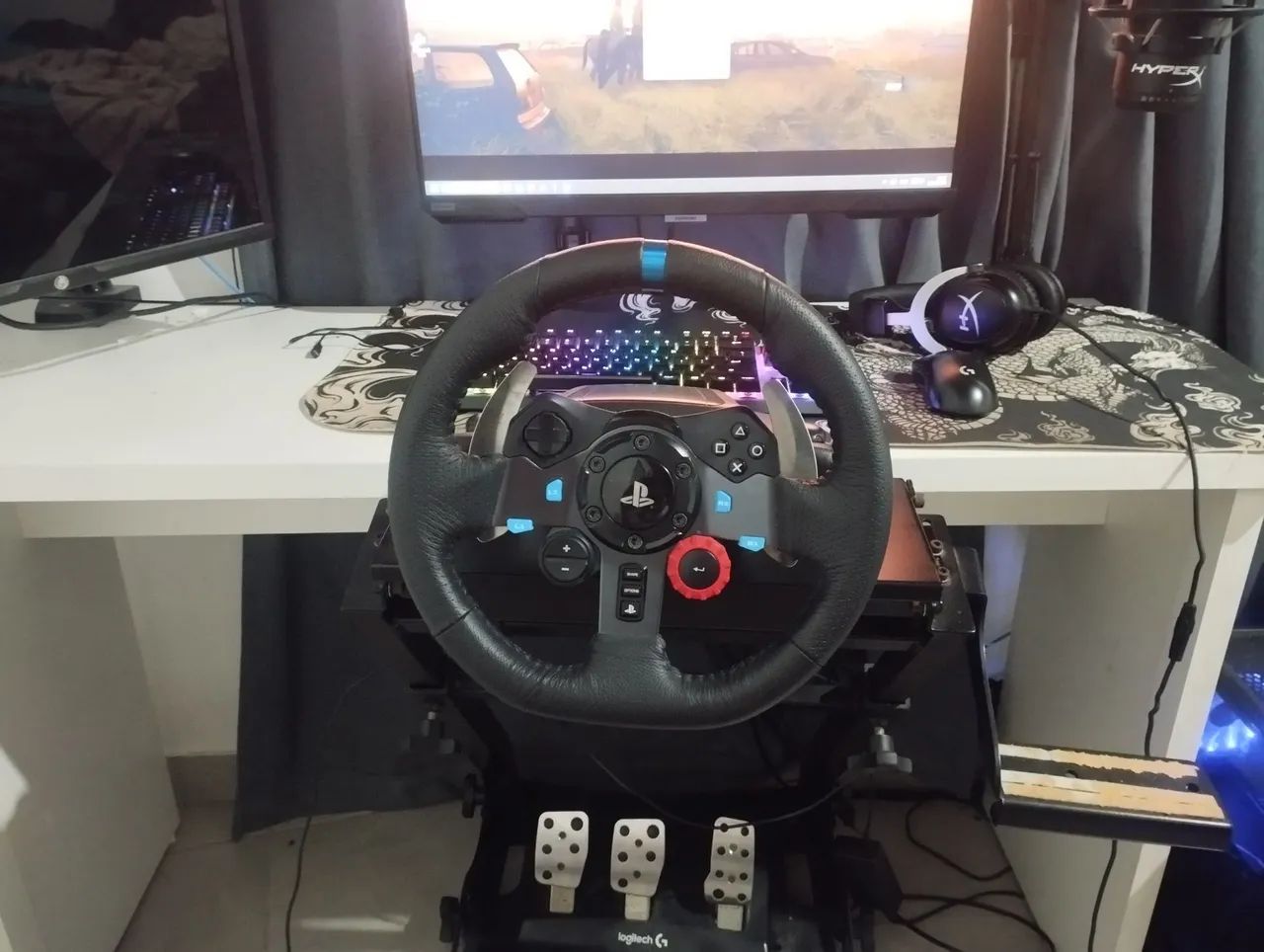 Volante Logitech G29 com Suporte 
