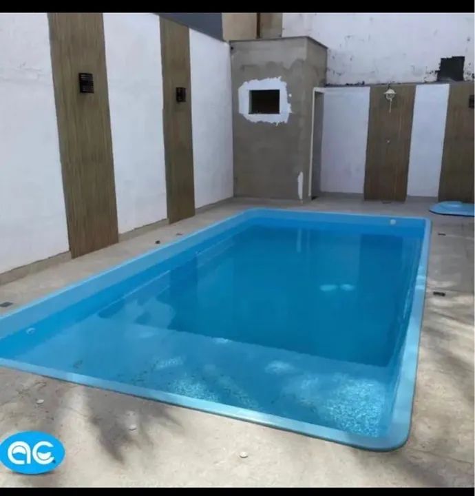 Piscina para lazer 6 metros completa instalada 