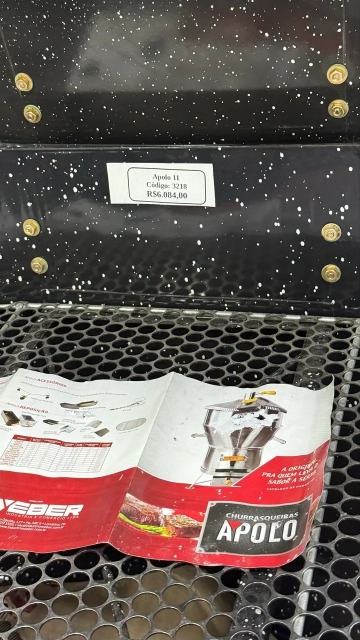 Churrasqueira a bafo Apollo - Foto 3