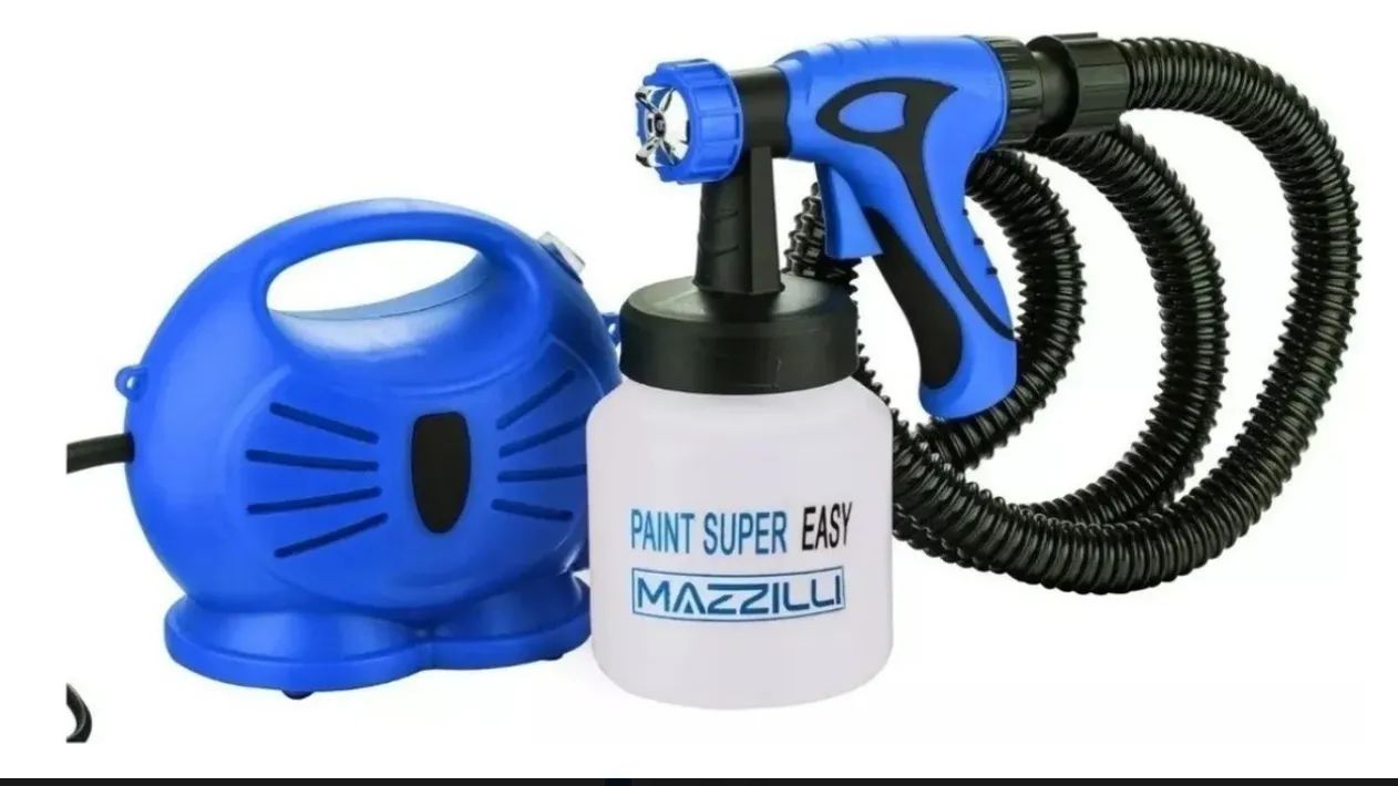 Compressor De Ar Com Kit Completo De Pintura - Portátil